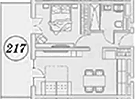 Планировка 2Е-к.кв