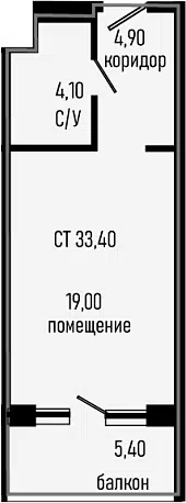 Планировка Студии