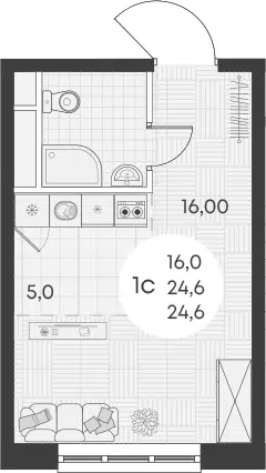 Планировка Студии