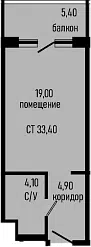 Планировка Студии