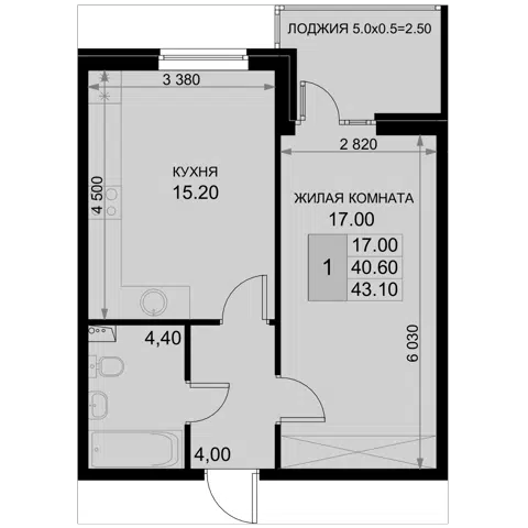Планировка 2Е-к.кв
