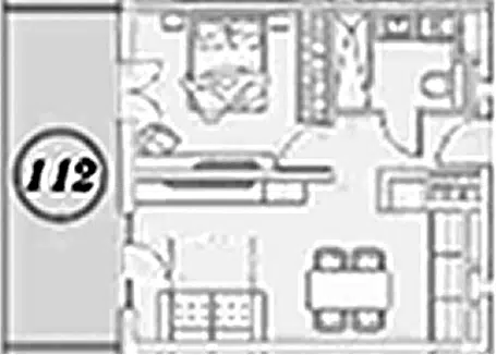 Планировка 2Е-к.кв