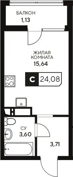 Планировка Студии