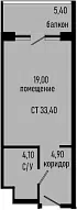 Планировка Студии