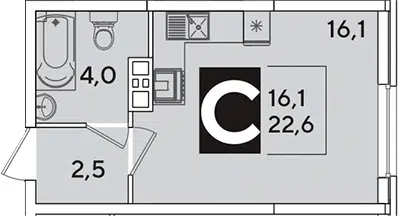 Планировка Студии