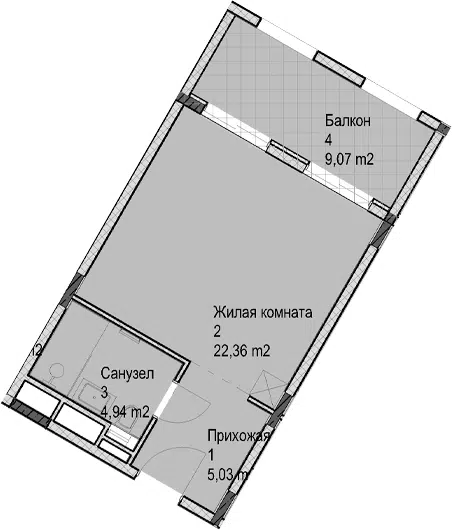 Планировка Студии