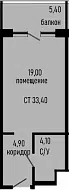 Планировка Студии