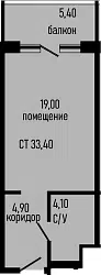Планировка Студии