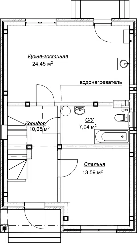 Планировка Коттеджи