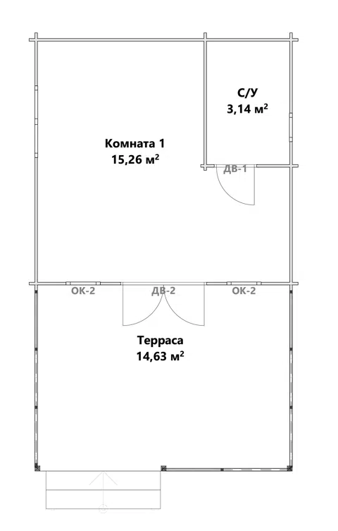 Планировка Коттеджи