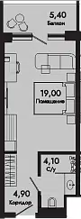 Планировка Студии