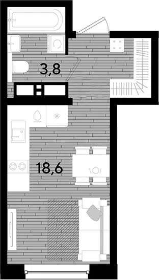 Планировка Студии