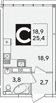 Планировка Студии