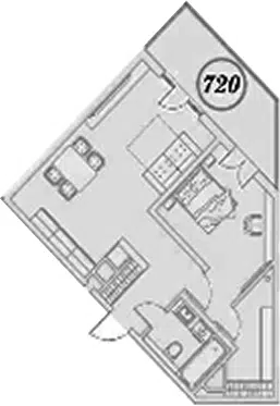 Планировка 2Е-к.кв