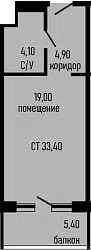 Планировка Студии