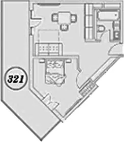 Планировка 2Е-к.кв