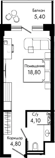 Планировка Студии