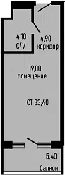 Планировка Студии