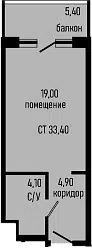 Планировка Студии