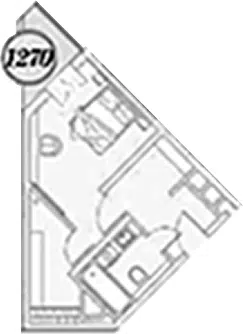 Планировка: 2Е-к.кв
