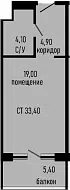 Планировка Студии