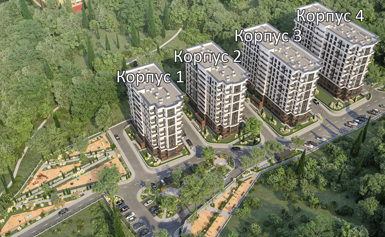 Генплан ЖК Южный парк. СЗ Корона