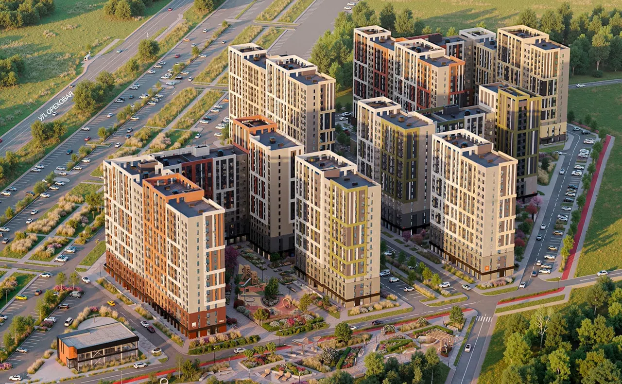 Генплан ЖК Лермонтов Парк