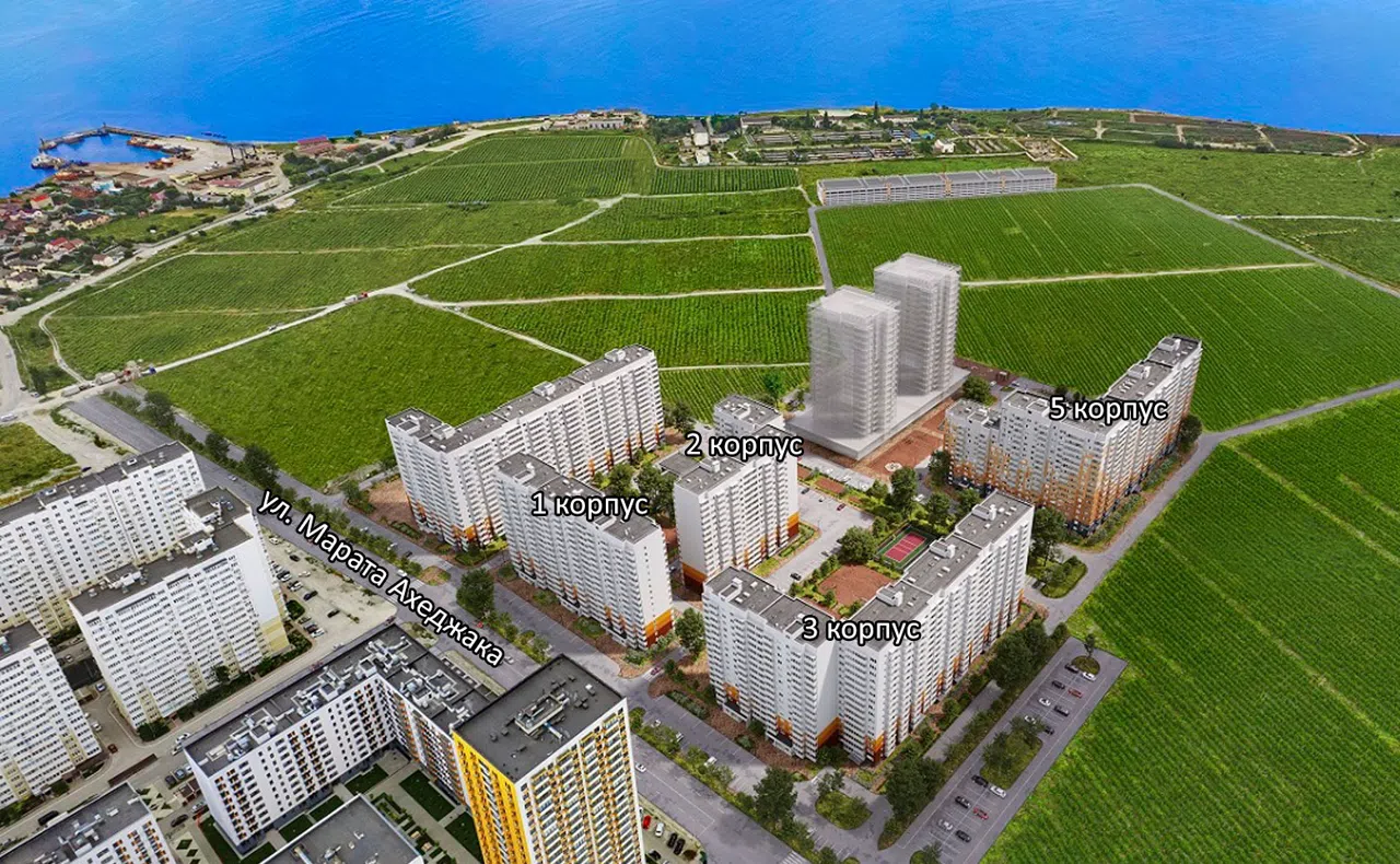 Генплан ЖК Алексино