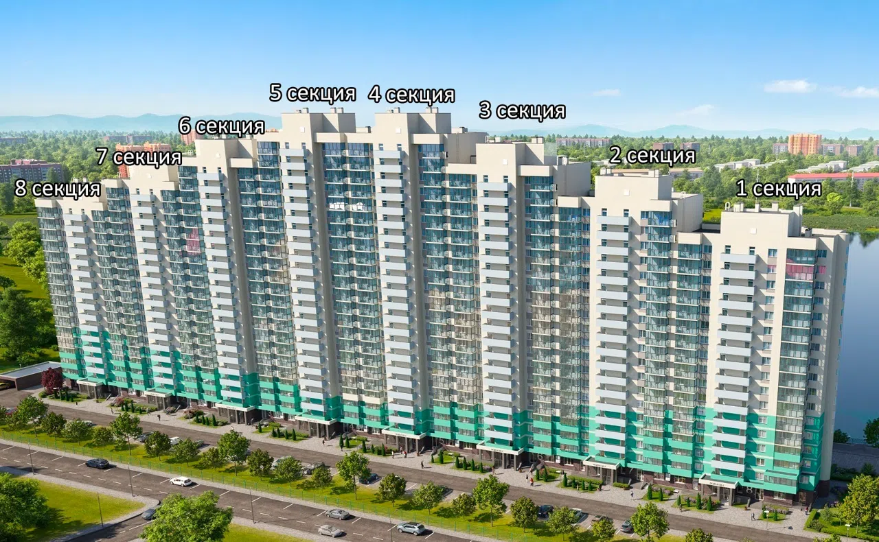 Генплан ЖК Дом у озера