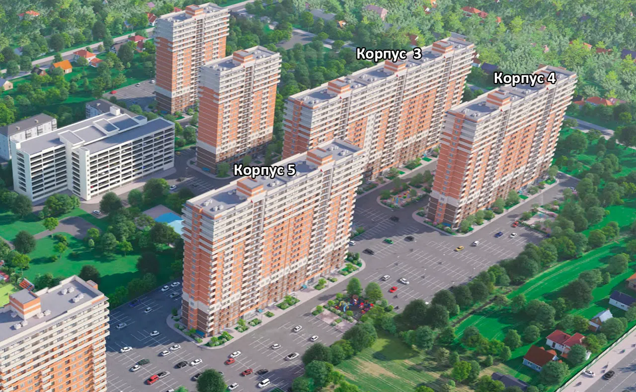 Генплан ЖК Акварели-2