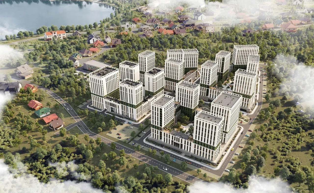 Генплан ЖК Дом у озера Моне