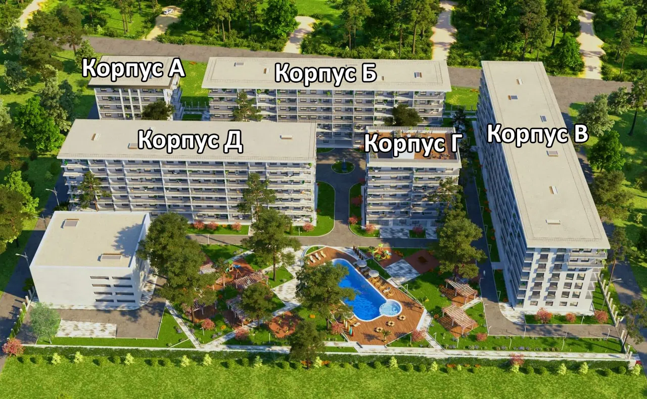 Генплан ЖК Клубная резиденция Европа