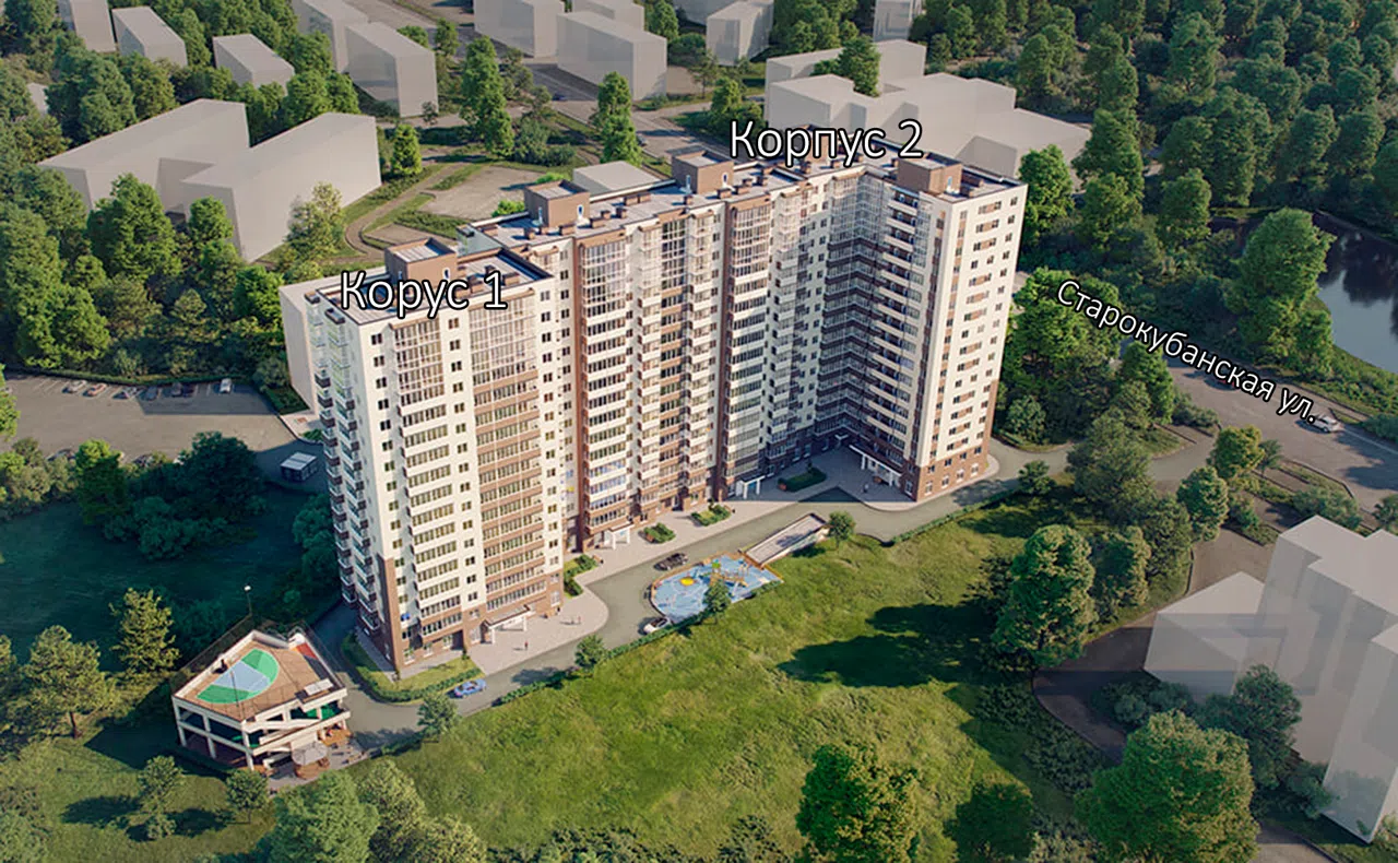 Генплан ЖК Айвазовский